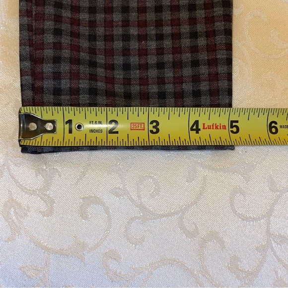 Sanctuary Red And Black Tiny Check Pull On Leggings - Picture 14 of 16